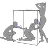 Secret Dome - Kink Club Cabine Scandale Purple